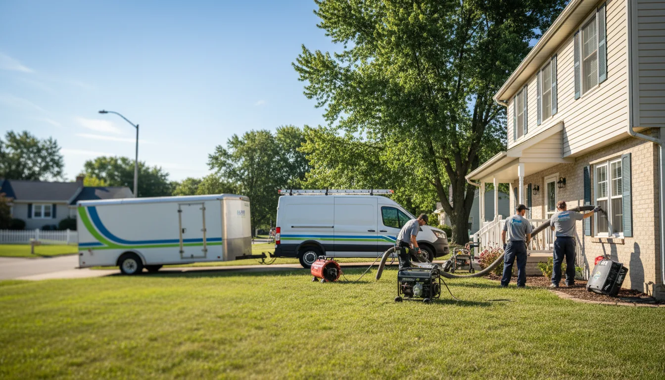 Flooded Basement Restoration And Cleanup With Repair in Clay Center, KS near me